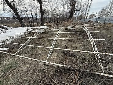 Каркас теплицы дугового типа - Материал: металлический at lalafo.kg Каркас теплицы дугового типа - Материал: металлический