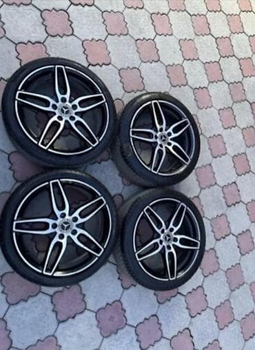 Колеса в сборе R 17, Лето, Б/у, Комплект, Легковые, Литые, отверстий - 5 at lalafo.kg Колеса в сборе R 17, Лето, Б/у, Комплект, Легковые, Литые, отверстий - 5