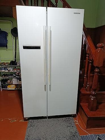 Холодильник Samsung, Б/у, Side-By-Side (двухдверный), No frost, 90 * 180 * 70 at lalafo.kg Холодильник Samsung, Б/у, Side-By-Side (двухдверный), No frost, 90 * 180 * 70
