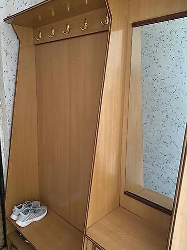 Гарнитур для прихожей, Б/у, Вешалка, Дерево, Самовывоз, цвет - Желтый at lalafo.kg — 5 Гарнитур для прихожей, Б/у, Вешалка, Дерево, Самовывоз, цвет - Желтый — 5