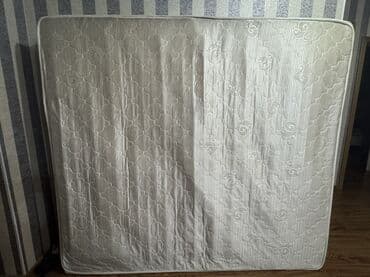 Спальный матрас, Б/у, Двуспальный, Пружинный, Матрасы средней жесткости, Самовывоз at lalafo.kg Спальный матрас, Б/у, Двуспальный, Пружинный, Матрасы средней жесткости, Самовывоз