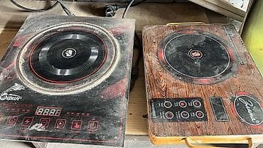 Индукционая, Б/у, Сенсорное, Полная оплата at lalafo.kg Индукционая, Б/у, Сенсорное, Полная оплата