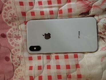 IPhone X, Б/у, 64 ГБ, Серебристый, 100 % at lalafo.kg IPhone X, Б/у, 64 ГБ, Серебристый, 100 %