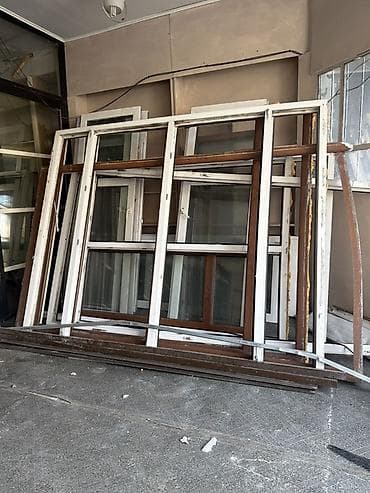 Эмерек сатып алуу: Оконные рамы и створки - Материал: комбинированные рамы из дерева и lalafo.kg да — 1 Эмерек сатып алуу: Оконные рамы и створки - Материал: комбинированные рамы из дерева и — 1