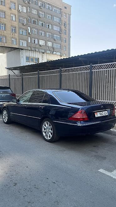 Mercedes-Benz S-Class: 2001 г., 3.2 л, Автомат, Бензин, Седан at lalafo.kg Mercedes-Benz S-Class: 2001 г., 3.2 л, Автомат, Бензин, Седан