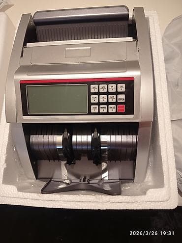 Счетчик банкнот с детекцией подлинности Новый запечатанный at lalafo.kg Счетчик банкнот с детекцией подлинности Новый запечатанный