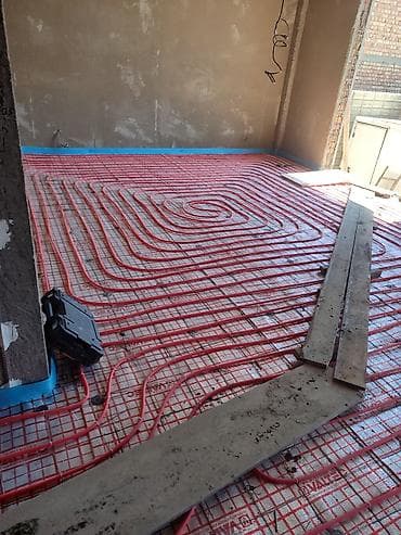 Система отопления для дома, включающая в себя теплый пол, радиаторы и at lalafo.kg Система отопления для дома, включающая в себя теплый пол, радиаторы и