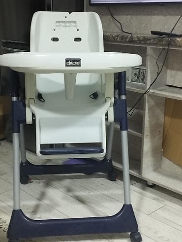 Стульчик для кормления, Chicco, Пластик, Другой вид, цвет - Белый at lalafo.kg Стульчик для кормления, Chicco, Пластик, Другой вид, цвет - Белый