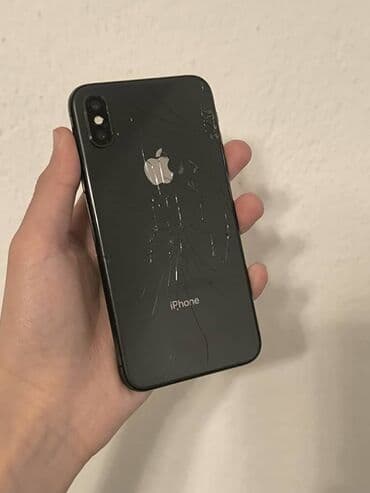 IPhone Xs, Б/у, 64 ГБ, Matte Space Gray, Чехол, Кабель, 100 % at lalafo.kg IPhone Xs, Б/у, 64 ГБ, Matte Space Gray, Чехол, Кабель, 100 %