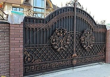 Ачылма дарбазалар: Боярские кованые металлические ворота и калитки под заказ - Материал lalafo.kg да — 7 Ачылма дарбазалар: Боярские кованые металлические ворота и калитки под заказ - Материал — 7