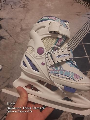 Сноуборд үчүн ботинкалар: Детские раздвижные коньки NORDWAY Comfort Fit - Тип lalafo.kg да — 3 Сноуборд үчүн ботинкалар: Детские раздвижные коньки NORDWAY Comfort Fit - Тип — 3