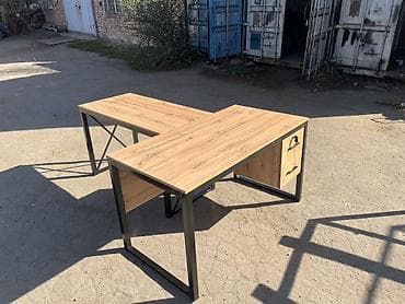 Офис столдору: Кеңсе үчүн үстөл, Жаңы, Жөндөлбөй турган, Тик бурчтуу, Темир, Өзү алып кетүү, Акылуу жеткирүү lalafo.kg да — 1 Офис столдору: Кеңсе үчүн үстөл, Жаңы, Жөндөлбөй турган, Тик бурчтуу, Темир, Өзү алып кетүү, Акылуу жеткирүү — 1