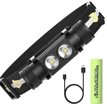 Фонарик налобный, самая мощная перезаряжаемая светодиодная модель - at lalafo.kg Фонарик налобный, самая мощная перезаряжаемая светодиодная модель -