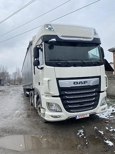 Тягач, DAF, 2019 г., Тентованный at lalafo.kg Тягач, DAF, 2019 г., Тентованный