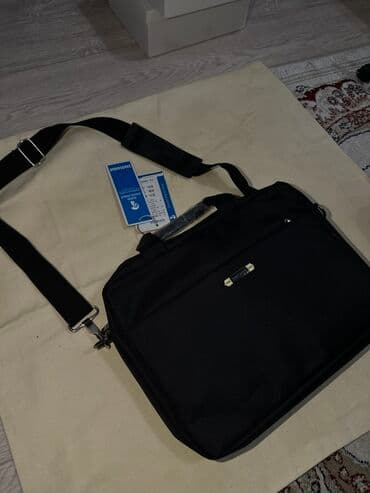 Сумка для ноутбука/документов, черная - Форм‑фактор: горизонтальная at lalafo.kg Сумка для ноутбука/документов, черная - Форм‑фактор: горизонтальная