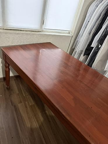 Кухонный стол, Прямоугольный, Нераскладной at lalafo.kg Кухонный стол, Прямоугольный, Нераскладной