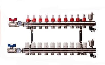 коллектор теплого пола: Коллекторный узел для теплого пола/радиаторных контуров - Материал at lalafo.kg — 2 коллектор теплого пола: Коллекторный узел для теплого пола/радиаторных контуров - Материал — 2