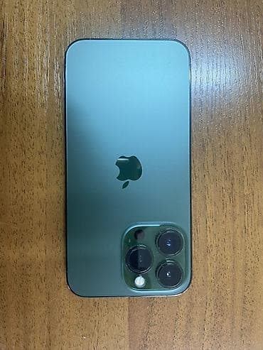 IPhone 13 Pro, Б/у, 128 ГБ, Alpine Green, 90 % at lalafo.kg IPhone 13 Pro, Б/у, 128 ГБ, Alpine Green, 90 %
