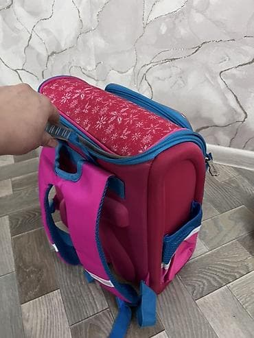 Детский школьный ранец с жёстким каркасом и рисунком по мотивам at lalafo.kg Детский школьный ранец с жёстким каркасом и рисунком по мотивам