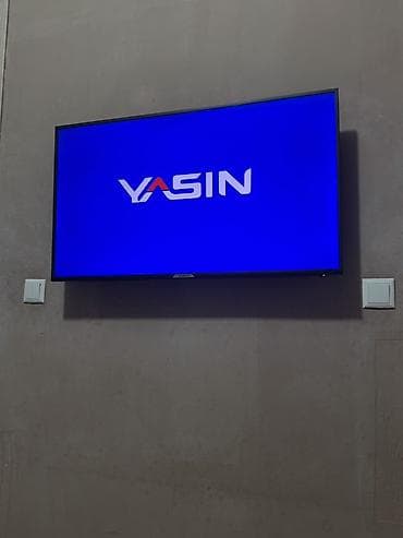 Телевизор YASIN, тонкие рамки, настенное крепление. Основные at lalafo.kg Телевизор YASIN, тонкие рамки, настенное крепление. Основные