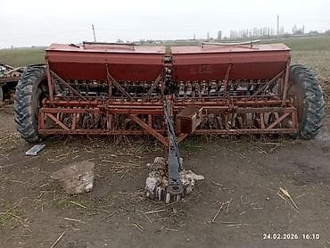 Зерновая сеялка прицепная (механическая), широкозахватная. Основные at lalafo.kg Зерновая сеялка прицепная (механическая), широкозахватная. Основные