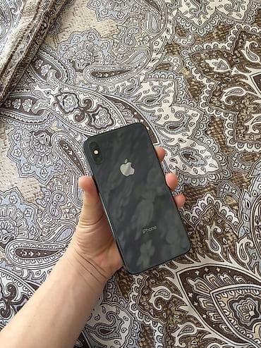IPhone X, 64 ГБ, Черный, 100 % at lalafo.kg IPhone X, 64 ГБ, Черный, 100 %