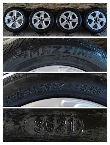 Шины 235 / 55 / R 17, Лето, Б/у, Комплект, Легковые, Китай, Sailun at lalafo.kg Шины 235 / 55 / R 17, Лето, Б/у, Комплект, Легковые, Китай, Sailun