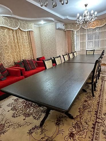 Стол и стул для зала, Б/у, Самовывоз, цвет - Черный at lalafo.kg Стол и стул для зала, Б/у, Самовывоз, цвет - Черный