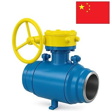 Кран шаровой стальной цельносварной с редуктором (Ду 150 - 600) at lalafo.kg Кран шаровой стальной цельносварной с редуктором (Ду 150 - 600)