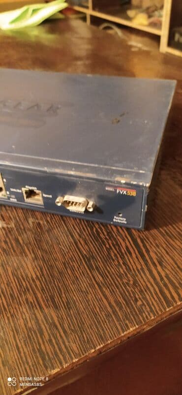 Netgear fvx538 wan-2разьема 100мб 8 портов 1 гигабитный хаб свич hab at lalafo.kg Netgear fvx538 wan-2разьема 100мб 8 портов 1 гигабитный хаб свич hab