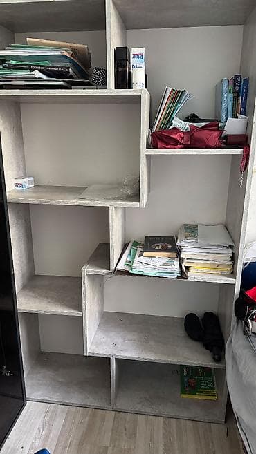 Книжная полка, ЛДСП, Напольная at lalafo.kg Книжная полка, ЛДСП, Напольная