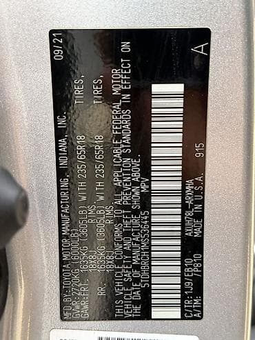 Infiniti: Toyota Highlander: 2021 г., 2.5 л, Автомат, Гибрид, Кроссовер at lalafo.kg — 8 Infiniti: Toyota Highlander: 2021 г., 2.5 л, Автомат, Гибрид, Кроссовер — 8