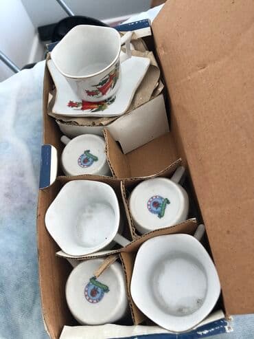 Кофейный сервиз at lalafo.kg Кофейный сервиз