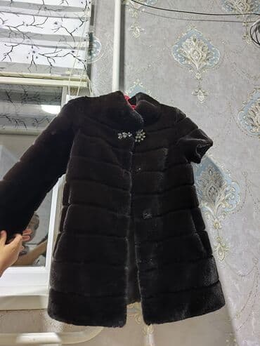 Шуба, Норка, По колено, Турция, S at lalafo.kg Шуба, Норка, По колено, Турция, S