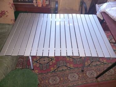 Садовый стол Металл, Платная доставка, Самовывоз at lalafo.kg Садовый стол Металл, Платная доставка, Самовывоз