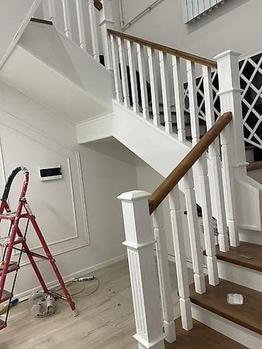 Даяр балястиналар: Агач тепкичи Жеке менчик үй үчүн, Жыгачтын туру: Эмен, Стиль: Классикалык lalafo.kg да — 9 Даяр балястиналар: Агач тепкичи Жеке менчик үй үчүн, Жыгачтын туру: Эмен, Стиль: Классикалык — 9