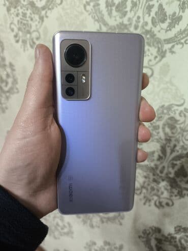 Xiaomi, 12, Б/у, 256 ГБ, цвет - Фиолетовый, 2 SIM at lalafo.kg Xiaomi, 12, Б/у, 256 ГБ, цвет - Фиолетовый, 2 SIM