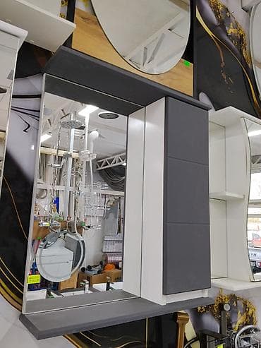 Жуунуучу бөлмө үчүн шкаф, Жаңы, Күзгүсү менен, ЛДСП lalafo.kg да Жуунуучу бөлмө үчүн шкаф, Жаңы, Күзгүсү менен, ЛДСП