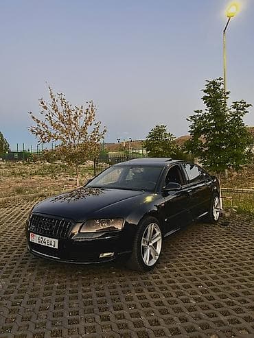 Audi A8: 2007 г., 6 л, Автомат, Бензин, Седан at lalafo.kg Audi A8: 2007 г., 6 л, Автомат, Бензин, Седан
