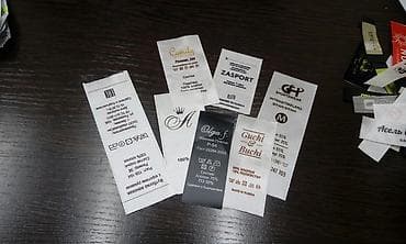 Джакардовые лейбы Составники Этикетки Делаем этикетки любой сложности at lalafo.kg Джакардовые лейбы Составники Этикетки Делаем этикетки любой сложности