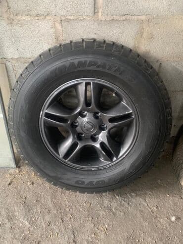 Колеса в сборе 275 / 65 / R 17, Зима, Б/у, Комплект, Внедорожные (АТ/МТ), Литые, отверстий - 5 at lalafo.kg Колеса в сборе 275 / 65 / R 17, Зима, Б/у, Комплект, Внедорожные (АТ/МТ), Литые, отверстий - 5