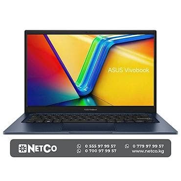 Ноутбук: Asus Vivobook 14 X1404VA Intel Core i3-1315U (6 ядер/8 at lalafo.kg Ноутбук: Asus Vivobook 14 X1404VA Intel Core i3-1315U (6 ядер/8