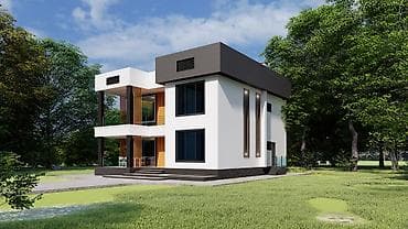 Продаётся современный двухэтажный дом в стиле хай-тек 🔹 Состояние: в at lalafo.kg Продаётся современный двухэтажный дом в стиле хай-тек 🔹 Состояние: в