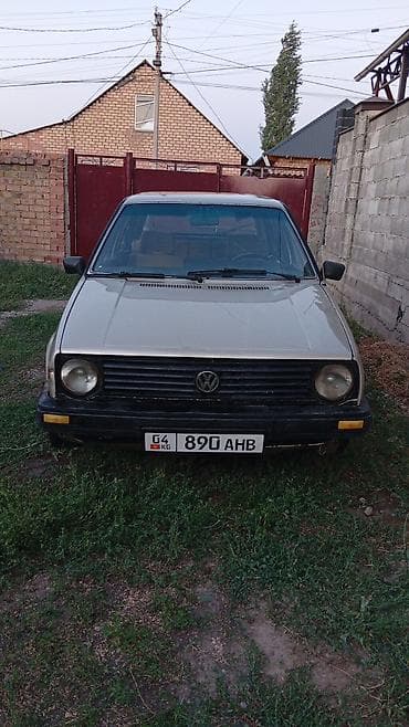 Volkswagen Golf: 1986 г., 1.8 л, Механика, Бензин, Хэтчбэк at lalafo.kg Volkswagen Golf: 1986 г., 1.8 л, Механика, Бензин, Хэтчбэк