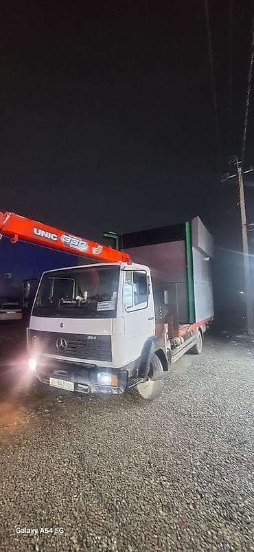 Услуги манипулятора (кран-манипулятор) на базе грузовика Mercedes-Benz lalafo.kg да Услуги манипулятора (кран-манипулятор) на базе грузовика Mercedes-Benz