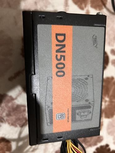 Продаю комплектующие для Пк БП DeepCool DN500 80 bronze провод питание at lalafo.kg Продаю комплектующие для Пк БП DeepCool DN500 80 bronze провод питание