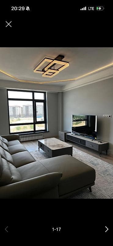3 комнаты, С мебелью полностью at lalafo.kg 3 комнаты, С мебелью полностью