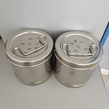 Продаю 2 металлических бикса для стерилизации медицинских at lalafo.kg Продаю 2 металлических бикса для стерилизации медицинских