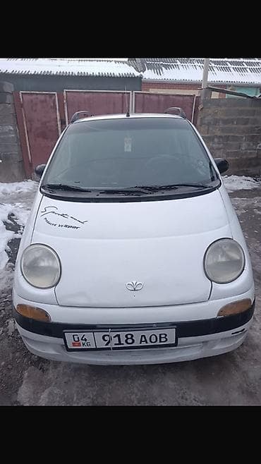 Daewoo Matiz: 1999 г., 0.8 л, Механика, Бензин, Хэтчбэк at lalafo.kg Daewoo Matiz: 1999 г., 0.8 л, Механика, Бензин, Хэтчбэк