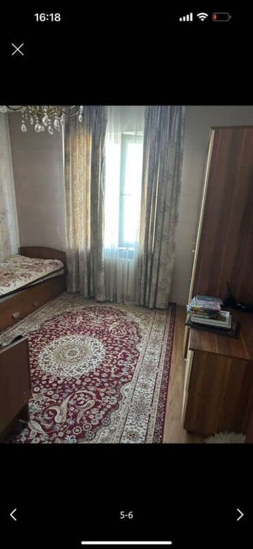 2 бөлмө, 52 м², 106-серия, 3 кабат, Косметикалык ремонт lalafo.kg да 2 бөлмө, 52 м², 106-серия, 3 кабат, Косметикалык ремонт